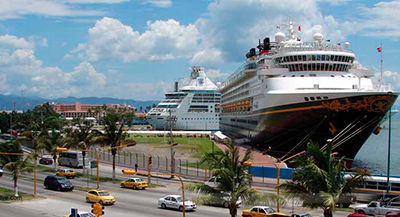 Tourism in Puerto Vallarta - Cruise Ship